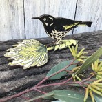 Bridget Farmer | Standing Bird Ornament | New Holland Honeyeater Bridget Farmer | Standing Bird Ornament | New Holland Honeyeater